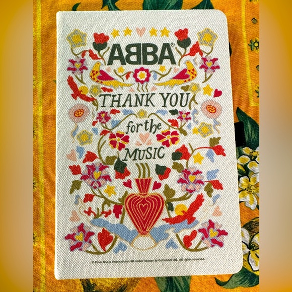Official ABBA Voyage Merchandise! Writing Notepad. New - Picture 1 of 4